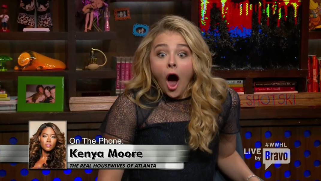Chloe Moretz Tapes an Appearance on Watch What Happens Live